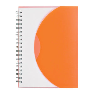 5" x 7" Spiral Notebook - Frost Orange