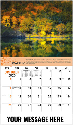 Living Healthy - 2026 Promotional Calendar