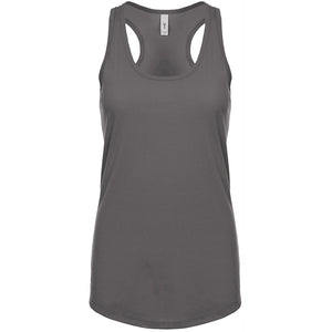 Next Level Ladies' Ideal Racerback Tank - Dark Gray