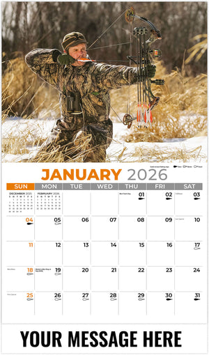 Fishing and Hunting - 2026 Promotional Calendar