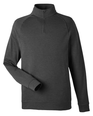 New Classics® Men's Charleston Quarter-Zip - Black Melange