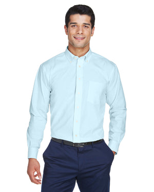 Devon & Jones Men's Crown Collection® Solid Oxford Woven Shirt