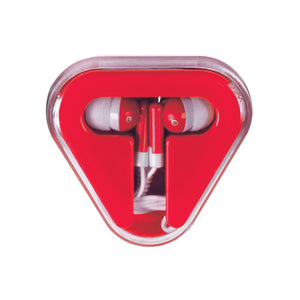 Mini Earbuds - Red With Red