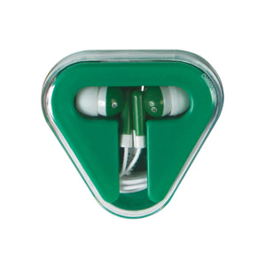 Mini Earbuds - Green With Green