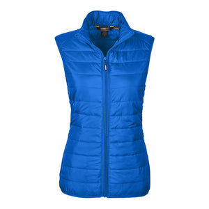 Core365 Packable Puffer Vest - Women - CE702W - True Royal