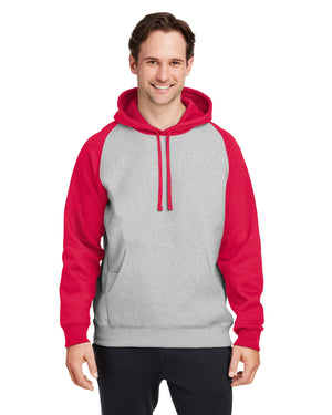 Team 365 Unisex Zone HydroSport™ Heavyweight Colorblock Hooded Sweatshirt