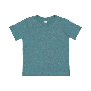 Rabbit Skins Toddler Fine Jersey T-Shirt - Surf Blackout