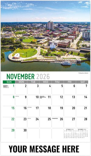 Scenes of Southeast USA - 2026 Promotional Calendar