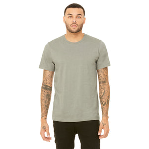 Bella + Canvas Unisex Heather CVC T-Shirt - Heather Stone