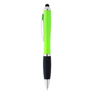 Satin Stylus Pen - Lime With Black