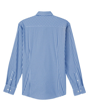 Devon & Jones CrownLux Performance® Men's Gingham Shirt