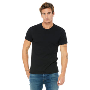 Bella + Canvas Unisex Jersey T-Shirt - Black