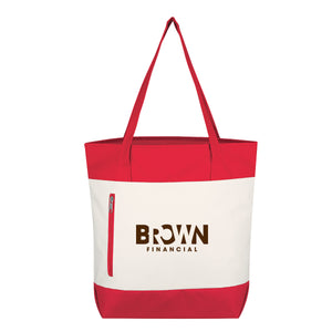 Living Color Tote Bag - Red