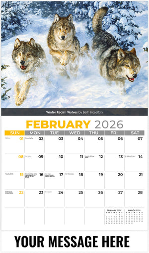 Wildlife Portraits - 2026 Promotional Calendar