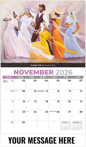 Celebration of African American Art - 2026 Promotional Calendar