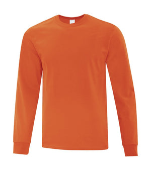 ATC Everyday Cotton Long Sleeve Tee - Color - CM1001 - Orange