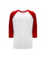 Next Level Apparel Unisex CVC Three-Quarter Sleeve Raglan Baseball T-Shirt