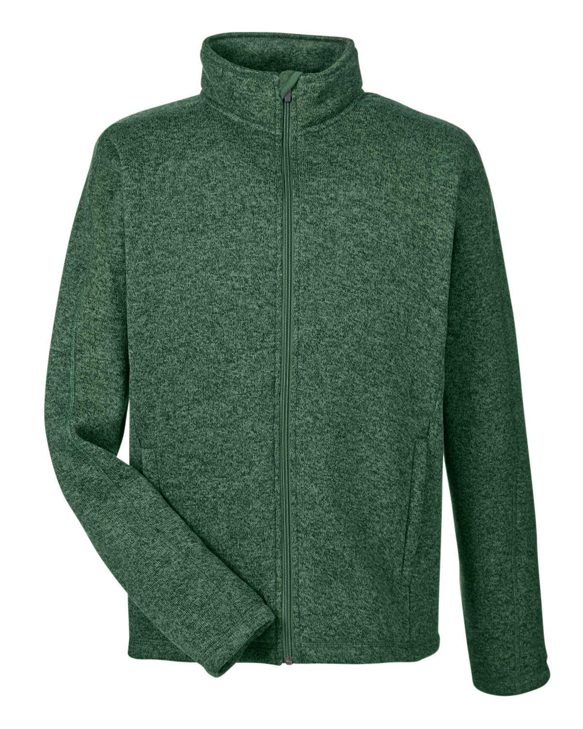 Devon & Jones Men's Bristol Full-Zip Sweater Fleece Jacket