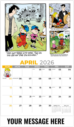 Dennis The Menace - 2026 Promotional Calendar