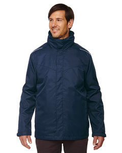 Core365 Region 3-IN-1 Jacket Men's AC88205 (Navy)