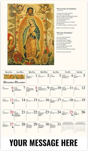 Catholic Inspirations (Bilingual) - 2026 Promotional Calendar