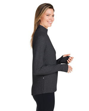 North End Ladies' Spirit Textured Quarter-Zip