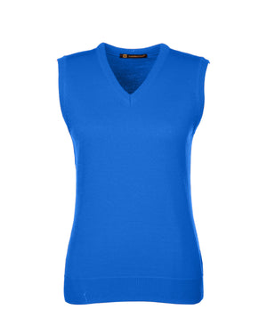 Harriton Ladies' Pilbloc™ V-Neck Sweater Vest