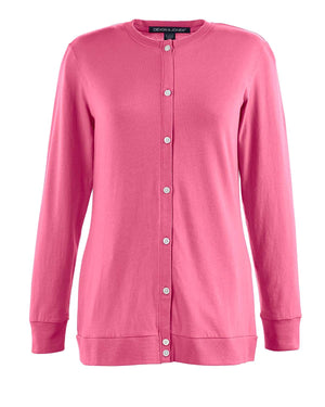 Devon & Jones Ladies' Perfect Fit™ Ribbon Cardigan