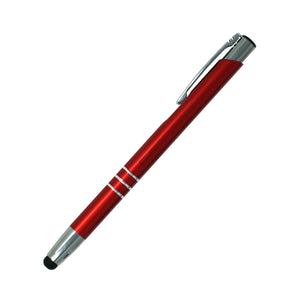 Excalibur Metal Promotional Pen with Soft Stylus - CM1122 - Red