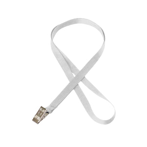 3/8" BEST Value Lanyard - White