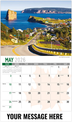 Scenes of Canada - 2026 Promotional Calendar