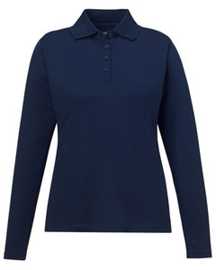 Core 365 Pinnacle Long Sleeve Pique Polo - women's AC78192 (Navy)