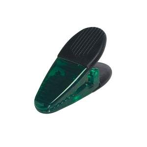 Alligator Clip - Green With Black