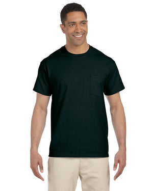 Adult Gildan Ultra Cotton® Pocket T-Shirt - Color - ACG230 - Forest Green