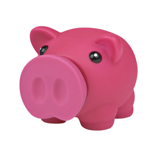 Mini Prosperous Piggy Bank - Pink With Pink