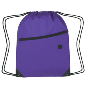 Sports Pack with Zipper HT_3065S - Purple