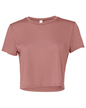 Bella + Canvas Ladies' Flowy Cropped T-Shirt