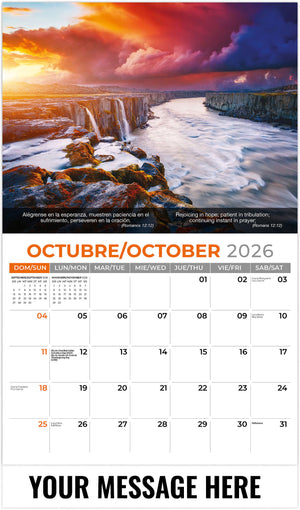 Faith Passages (Bilingual) - 2026 Promotional Calendar