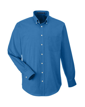 Devon & Jones Men's Crown Collection® Solid Oxford Woven Shirt