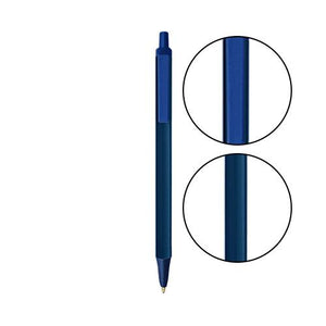 Cobalt BIC® Clic Stic® Pen - Cobalt With Navy