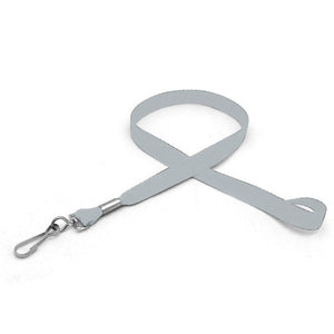 1/2" BEST Value Lanyard - Light Gray