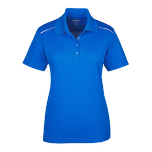 Core365 Origin Performance Pique Polo Reflective Piping - Women's AC78181R (Royal)