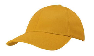 Gold 6 Panel 100% Recycled Eco Cap