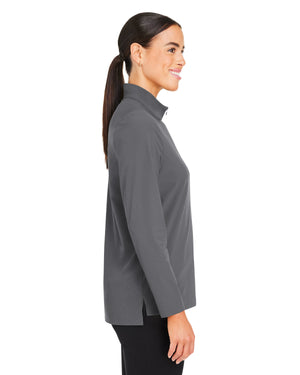 Devon & Jones CrownLux Performance® Ladies' Windsor Welded Quarter-Zip