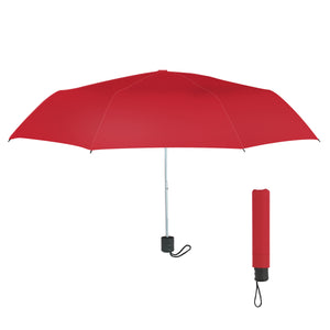 42" Arc Budget Telescopic Umbrella HT_4130 - Red