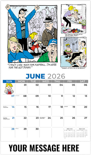 Dennis The Menace - 2026 Promotional Calendar