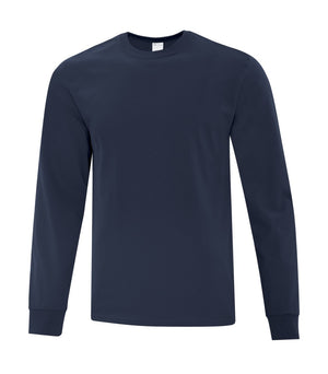 ATC Everyday Cotton Long Sleeve Tee - Color - CM1001 - Navy