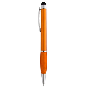 Crisscross Grip Stylus Pen - Orange