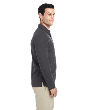 Core365 Men's Fusion ChromaSoft™ Long-Sleeve Pique Polo