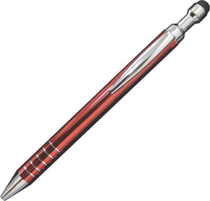 Fury Aluminum Click Action Soft Stylus Pen - Red